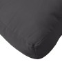 Cushion for pallets, black fabric, 50x50x12 cm by , Cushions for chairs and sofas - Ref: Foro24-360432, Price: 28,54 €, Disco...