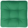 Cojín para sofá de palets tela verde 50x50x12 cm de , Cojines para sillas y sofás - Ref: Foro24-360426, Precio: 19,99 €, Desc...