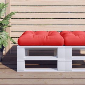 Kissen für Palettensofa aus rotem Stoff 60x60x12 cm von , Kissen für Stühle und Sofas - Ref: Foro24-360453, Preis: 16,99 €, R...