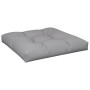 Cojín para sofá de palets de tela gris 70x70x12 cm de , Cojines para sillas y sofás - Ref: Foro24-360470, Precio: 37,12 €, De...