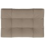 Cojín de asiento de jardín de tela gris taupe 120x80x12 cm de , Cojines para sillas y sofás - Ref: Foro24-360521, Precio: 58,...