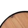 Iron and brown engineered wood wall clock Ø39 cm by , Wall clocks - Ref: Foro24-4008398, Price: 27,24 €, Discount: %