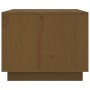 Mesa de centro madera maciza de pino marrón miel 80x50x40 cm de vidaXL, Mesas de centro - Ref: Foro24-814422, Precio: 70,87 €...