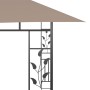 Gazebo with taupe gray mosquito net 4x3x2.73 m 180 g/m² by vidaXL, Tents and gazebos - Ref: Foro24-312252, Price: 320,82 €, D...