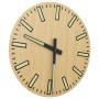 Wall clock with luminous yellow scales and hands Ø30 cm by , Wall clocks - Ref: Foro24-4008403, Price: 17,32 €, Discount: %