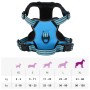 Dog harness with adjustable reflective bands, blue XL by , Dog products - Ref: Foro24-4013376, Price: 22,16 €, Discount: %