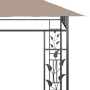 Gazebo with taupe gray mosquito net 6x3x2.73 m 180 g/m² by vidaXL, Tents and gazebos - Ref: Foro24-312253, Price: 279,73 €, D...