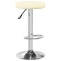 Kitchen stools 2 units synthetic leather cream color by , Kitchen stools - Ref: Foro24-333101, Price: 88,11 €, Discount: %