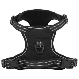 Dog harness with adjustable black leash and collar XL by , Dog products - Ref: Foro24-4013395, Price: 26,73 €, Discount: %