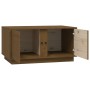 Mesa de centro madera maciza de pino marrón miel 80x50x40 cm de vidaXL, Mesas de centro - Ref: Foro24-814422, Precio: 70,87 €...