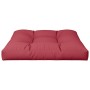 Cushion for pallet sofa in red wine fabric 80x80x12 cm by , Cushions for chairs and sofas - Ref: Foro24-360500, Price: 45,74 ...