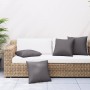 Sofa cushions 4 units in anthracite gray fabric 50x50 cm by , Cushions for chairs and sofas - Ref: Foro24-360381, Price: 48,9...