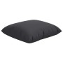 Sofa cushions 4 units black fabric black 50x50 cm by , Cushions for chairs and sofas - Ref: Foro24-360388, Price: 44,81 €, Di...