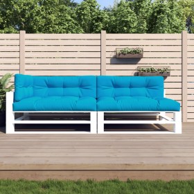 Cushions for pallet sofa, 5 units, blue fabric by , Cushions for chairs and sofas - Ref: Foro24-360781, Price: 78,99 €, Disco...