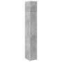 Narrow engineered wood wardrobe in gray concrete, 30x42.5x225 cm by , Sideboards - Ref: Foro24-3281262, Price: 163,85 €, Disc...