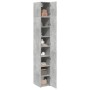 Schmaler Schrank aus grauem Beton-Ingenieurholz, 30x42,5x225 cm. von , Sideboards - Ref: Foro24-3281262, Preis: 163,85 €, Rab...