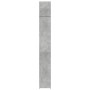 Narrow engineered wood wardrobe in gray concrete, 30x42.5x225 cm by , Sideboards - Ref: Foro24-3281262, Price: 163,85 €, Disc...