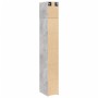 Armario estrecho madera ingeniería gris hormigón 30x42,5x225 cm de , Aparadores - Ref: Foro24-3281262, Precio: 169,88 €, Desc...