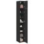 Narrow black engineered wood wardrobe 30x42.5x225 cm by , Sideboards - Ref: Foro24-3281260, Price: 162,58 €, Discount: %