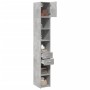 Armario estrecho madera ingeniería gris hormigón 30x42,5x225 cm de , Aparadores - Ref: Foro24-3281269, Precio: 131,99 €, Desc...