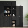 Narrow black engineered wood wardrobe 40x42.5x225 cm by , Sideboards - Ref: Foro24-3281274, Price: 176,90 €, Discount: %