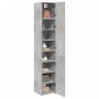 Narrow engineered wood wardrobe in gray concrete, 40x42.5x225 cm by , Sideboards - Ref: Foro24-3281283, Price: 163,94 €, Disc...