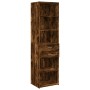 Armario estrecho madera ingeniería roble ahumado 50x42,5x225 cm de , Aparadores - Ref: Foro24-3281312, Precio: 176,24 €, Desc...