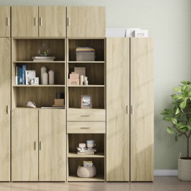 Armario estrecho madera ingeniería roble Sonoma 50x42,5x225 cm de , Aparadores - Ref: Foro24-3281310, Precio: 176,24 €, Descu...