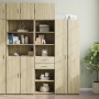 Schmaler Schrank aus Eichenholz in Sonoma-Optik, 50x42,5x225 cm. von , Sideboards - Ref: Foro24-3281310, Preis: 176,24 €, Rab...