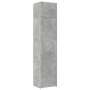 Narrow engineered wood wardrobe in gray concrete, 50x42.5x225 cm by , Sideboards - Ref: Foro24-3281304, Price: 194,99 €, Disc...