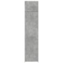 Narrow engineered wood wardrobe in gray concrete, 50x42.5x225 cm by , Sideboards - Ref: Foro24-3281304, Price: 194,99 €, Disc...