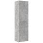 Narrow engineered wood wardrobe in gray concrete, 50x42.5x225 cm by , Sideboards - Ref: Foro24-3281304, Price: 194,99 €, Disc...