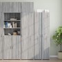 Armario estrecho madera ingeniería gris Sonoma 50x42,5x225 cm de , Aparadores - Ref: Foro24-3281306, Precio: 207,85 €, Descue...