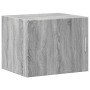 Armario estrecho madera ingeniería gris Sonoma 50x42,5x225 cm de , Aparadores - Ref: Foro24-3281306, Precio: 207,85 €, Descue...