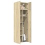 Engineered wood wardrobe in Sonoma oak, 70x42.5x225 cm by , Sideboards - Ref: Foro24-3281331, Price: 246,19 €, Discount: %