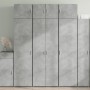 Armario de madera de ingeniería gris hormigón 70x42,5x225 cm de , Aparadores - Ref: Foro24-3281325, Precio: 221,21 €, Descuen...