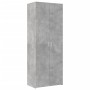 Armario de madera de ingeniería gris hormigón 70x42,5x225 cm de , Aparadores - Ref: Foro24-3281325, Precio: 221,21 €, Descuen...