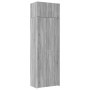 Wooden wardrobe in gray Sonoma engineering 70x42.5x225 cm by , Sideboards - Ref: Foro24-3281327, Price: 226,99 €, Discount: %