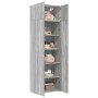 Wooden wardrobe in gray Sonoma engineering 70x42.5x225 cm by , Sideboards - Ref: Foro24-3281327, Price: 226,99 €, Discount: %