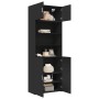 Engineered wood black wardrobe 80x42.5x225 cm by , Sideboards - Ref: Foro24-3281344, Price: 243,60 €, Discount: %