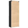 Engineered wood black wardrobe 80x42.5x225 cm by , Sideboards - Ref: Foro24-3281344, Price: 243,60 €, Discount: %