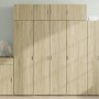 Engineered wood wardrobe in Sonoma oak, 80x42.5x225 cm by , Sideboards - Ref: Foro24-3281352, Price: 246,37 €, Discount: %