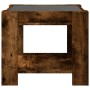 Center table and LED smoked oak engineered wood 53x53x45cm by , Coffee table - Ref: Foro24-847543, Price: 109,49 €, Discount: %