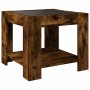 Center table and LED smoked oak engineered wood 53x53x45cm by , Coffee table - Ref: Foro24-847543, Price: 109,49 €, Discount: %