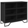 Engineered wood black sideboard 91x35.5x74.5 cm by , Sideboards - Ref: Foro24-848549, Price: 86,96 €, Discount: %