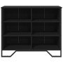 Engineered wood black sideboard 91x35.5x74.5 cm by , Sideboards - Ref: Foro24-848549, Price: 86,96 €, Discount: %