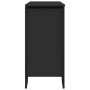 Aparador madera de ingeniería negro 91x35,5x74,5 cm de , Aparadores - Ref: Foro24-848549, Precio: 86,96 €, Descuento: %