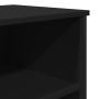 Engineered wood black sideboard 91x35.5x74.5 cm by , Sideboards - Ref: Foro24-848549, Price: 86,96 €, Discount: %