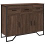 Aparador madera de ingeniería marrón roble 97x32,5x74,5 cm de , Aparadores - Ref: Foro24-848563, Precio: 126,99 €, Descuento: %