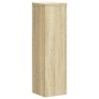 Soportes de plantas 2 uds madera roble Sonoma 17x17x60 cm de , Soportes para macetas - Ref: Foro24-852935, Precio: 53,18 €, D...